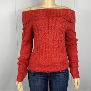 JJ Always Off the Shoulder Cowl-neck Sweater Medium